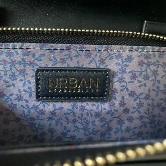 ✨NWT Urban Expressions Aleda Vegan Woven Flap Crossbody Bag✨ - Picture 6 of 8